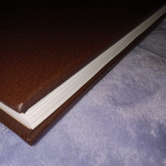 1981 Fuax Leather HardcoverThe Burning Hills by Louis L'Amour July 1981 Edition - Picture 12 of 12